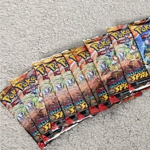 Pokemon Trading Card Surging Sparks Booster Pack 10 cards Per pack $13